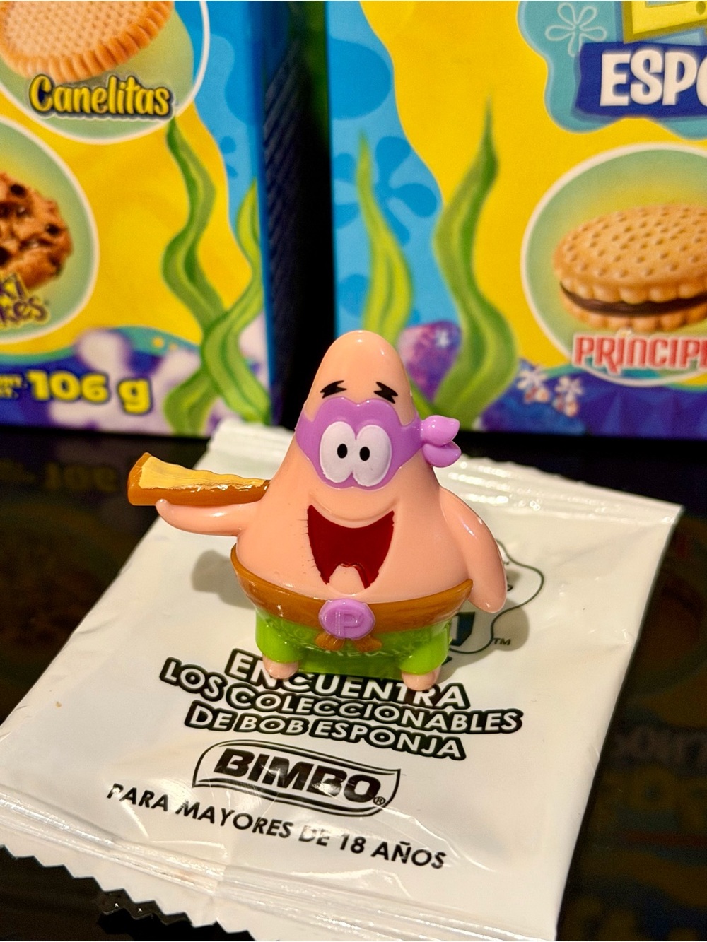 SpongeBob Little Bites Sorpresa Patrick Donatello Cosplay figure
